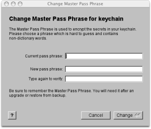 Pass Phrase Dialog